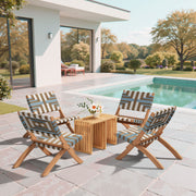 Riviera Extendable Stool (Set of 2) Natural