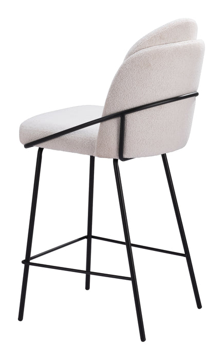 Jambi Counter Stool (Set of 2) Ivory