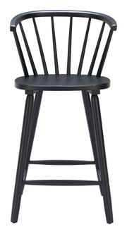 Stenger Counter Stool (Set of 2) Black
