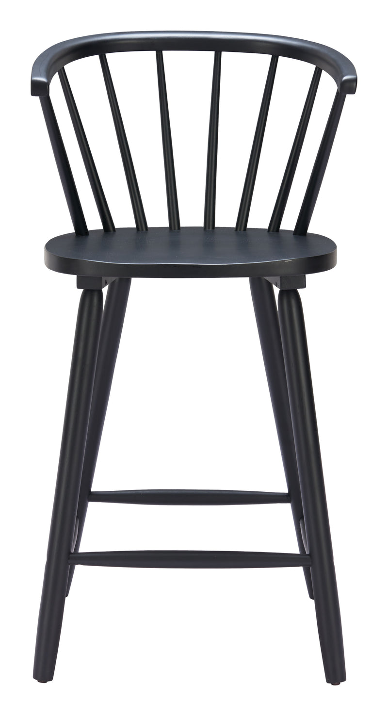 Stenger Counter Stool (Set of 2) Black