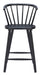 Stenger Counter Stool (Set of 2) Black