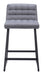 Pago Counter Stool (Set of 2) Gray