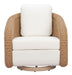 Solara Swivel Chair Ivory