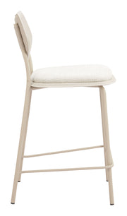 Zeal Counter Stool (Set of 4) Light Gray