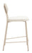 Zeal Counter Stool (Set of 4) Light Gray