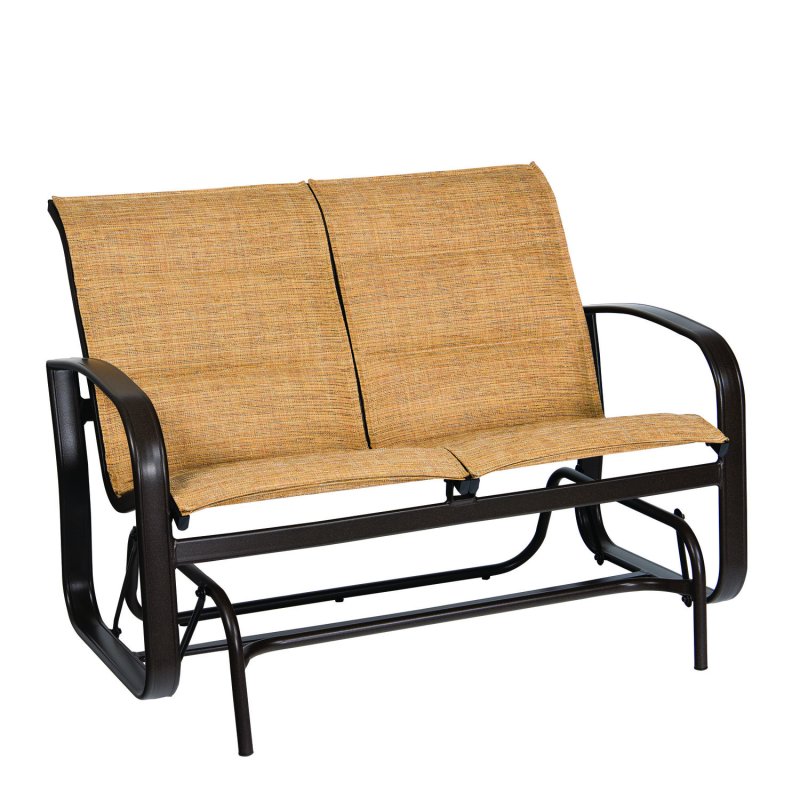 Cayman Padded Sling Love Seat Glider Isle Padded Sling