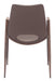 Desi Dining Chair (Set of 2) Brown & Walnut
