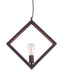 Rotorura Ceiling Lamp Rust