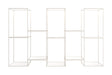 Zuo Adjustable Shelf Light Gray