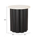 Slika Side Table White & Black