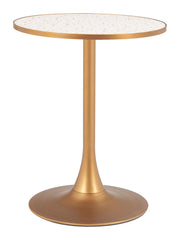 Bite Bistro Table Beige & Gold