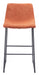 Smart Barstool (Set of 2) Burnt Orange