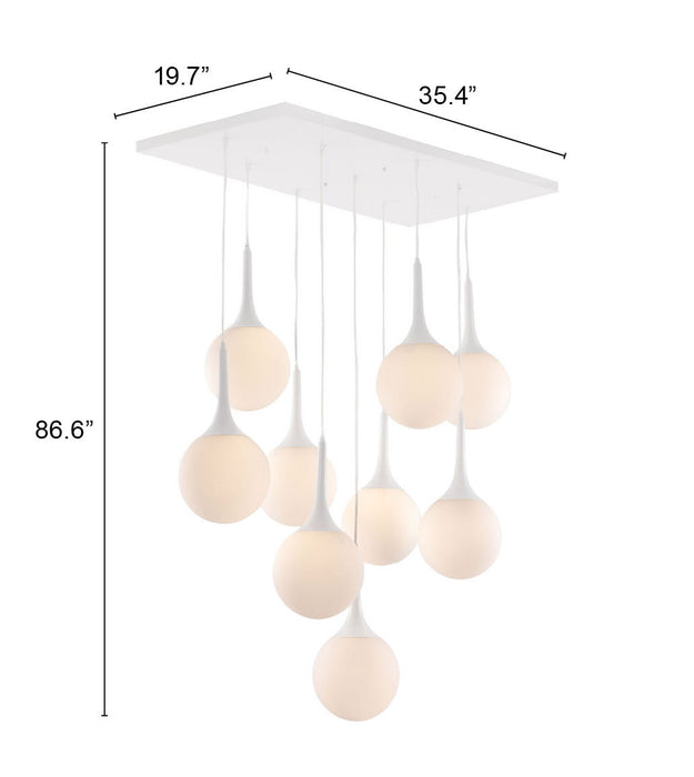 Epsilon Ceiling Lamp White