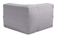 Luanda Corner Chair Gray