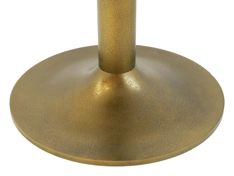 Fullerton Dining Table White & Gold