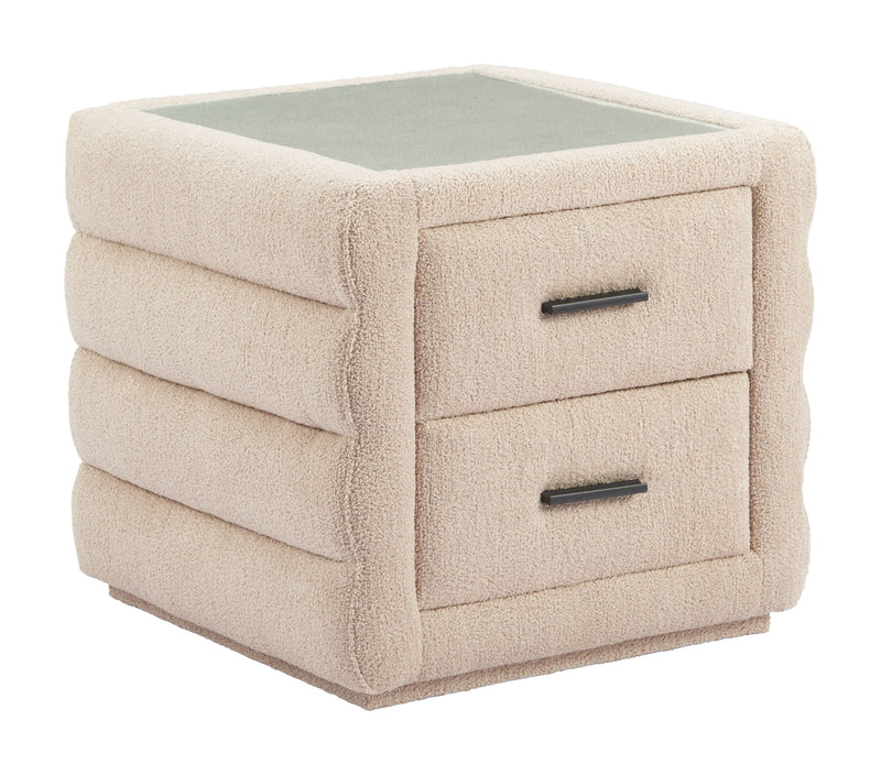 Soffice Nightstand Beige