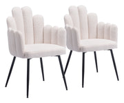 Noosa Dining Chair (Set of 2) Ivory