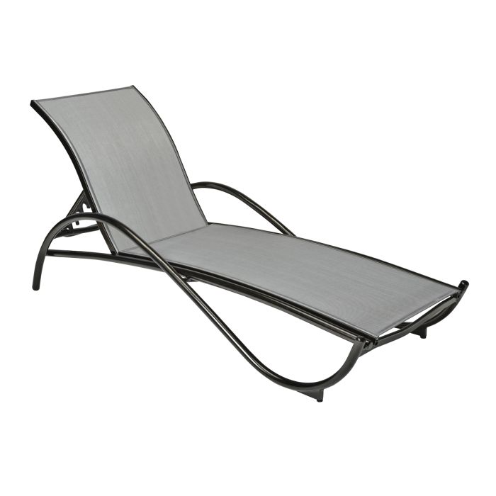 Tribeca Sling Adjustable Chaise Lounge - Stackable Sling