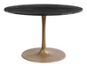 Taj Dining Table Black & Gold