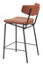 Charon Counter Stool (Set of 2) Vintage Brown
