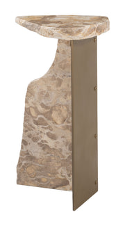 Surya Side Table Beige