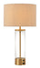 Boreal Table Lamp Beige & Gold