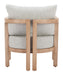 Leto Armchair Gray