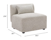 Simu Middle Chair Dune Greige