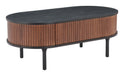 Koriana Coffee Table Black & Walnut