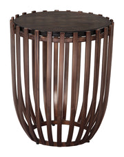 Kafig Side Table Bronze