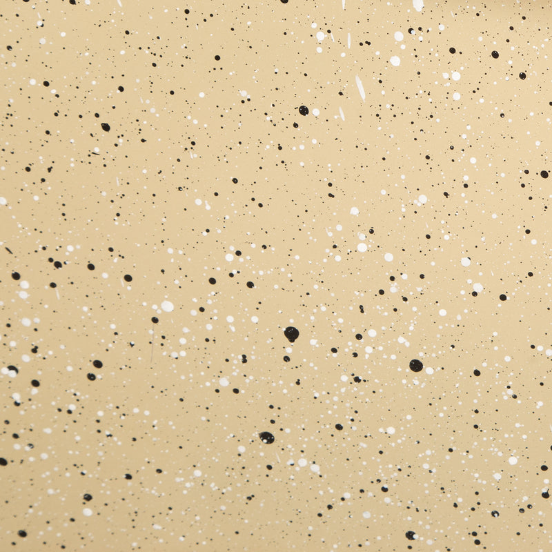 Osam Side Table Gold & Beige