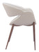 Limay Dining Chair (Set of 2) Beige & Walnut
