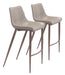 Magnus Barstool (Set of 2) Brown & Walnut