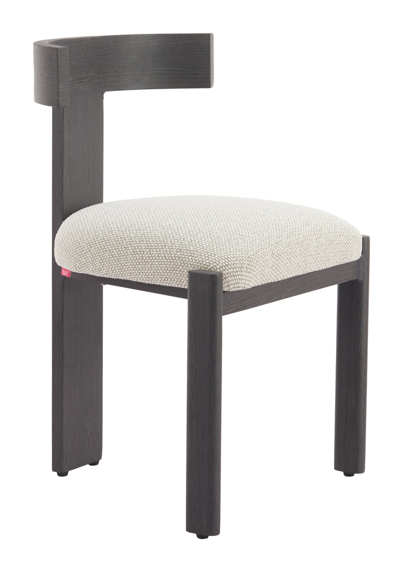 Tiana Dining Chair Black & Beige