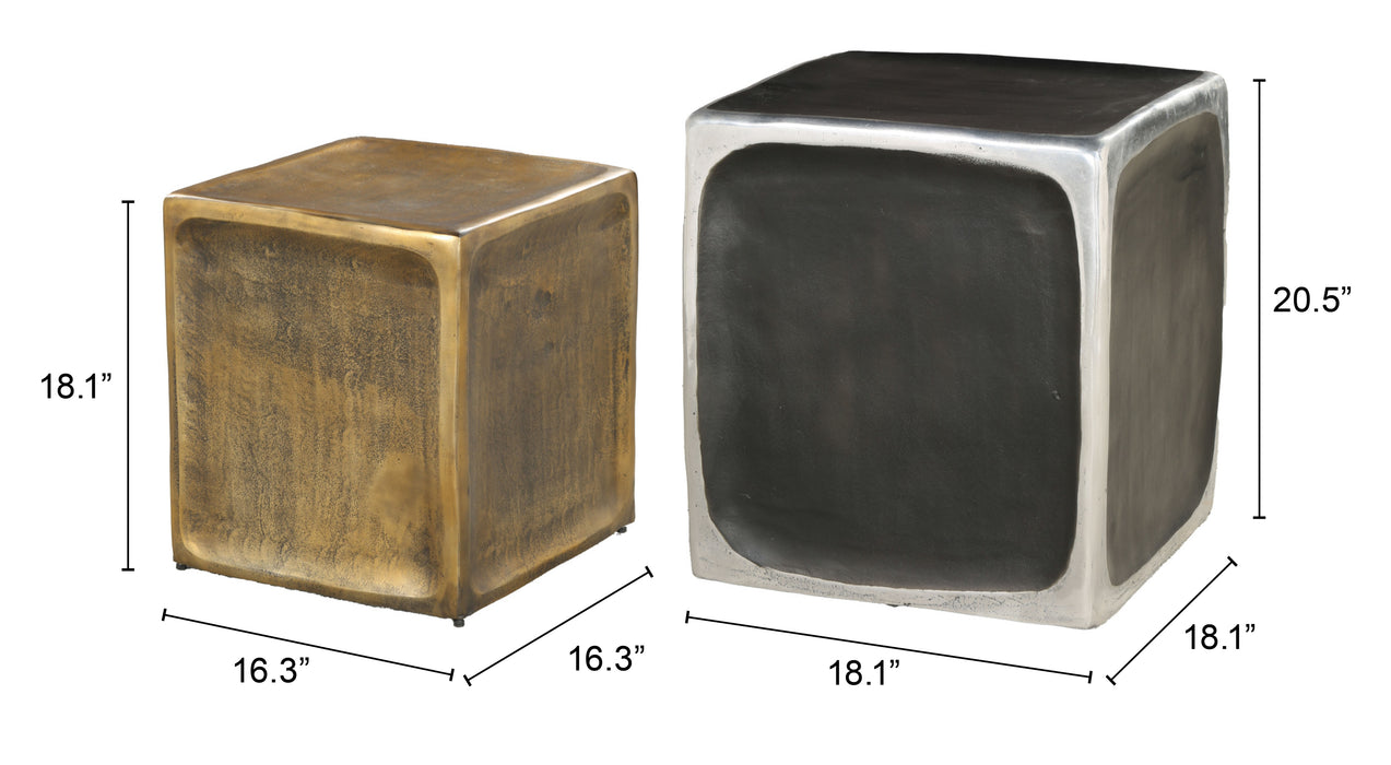 Brics Side Table Set (2-Piece) Multicolor
