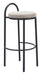 Sisal Barstool (Set of 2) Beige Tweed