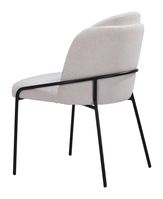 Jambi Dining Chair (Set of 2) Ivory