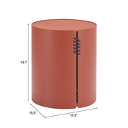 Bayu Side Table Brown