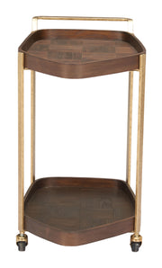 Stela Bar Cart Walnut