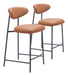 Rorun Counter Stool (Set of 2) Brown