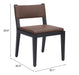 Roxas Dining Chair (Set of 2) Brown
