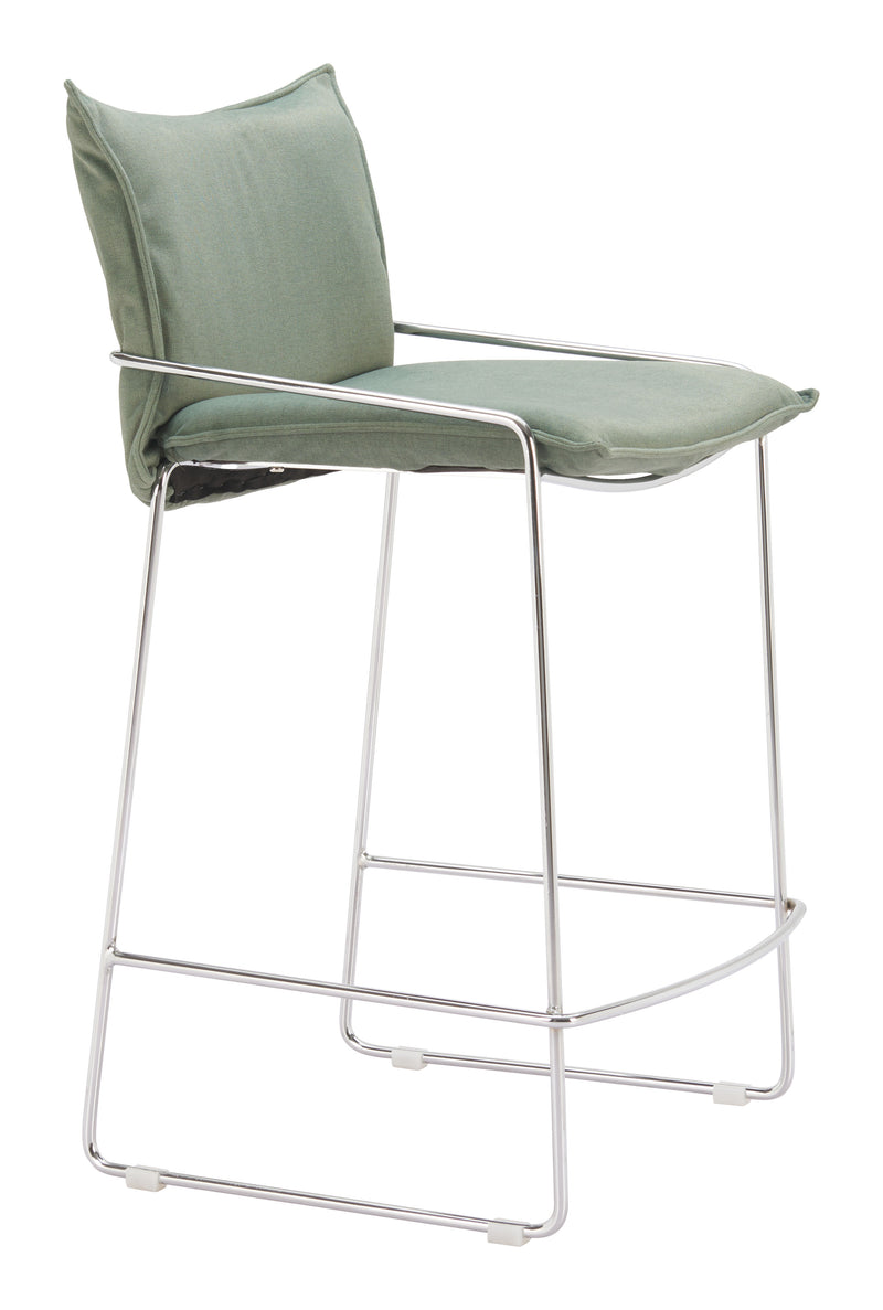 Pola Counter Stool Green
