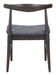 Tuzka Dining Chair (Set of 2) Gray & Espresso