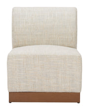 Christy Armless Chair Beige