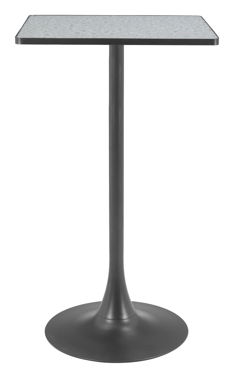 Spot Bar Table Gray & Black