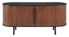 Koriana Sideboard Black & Walnut