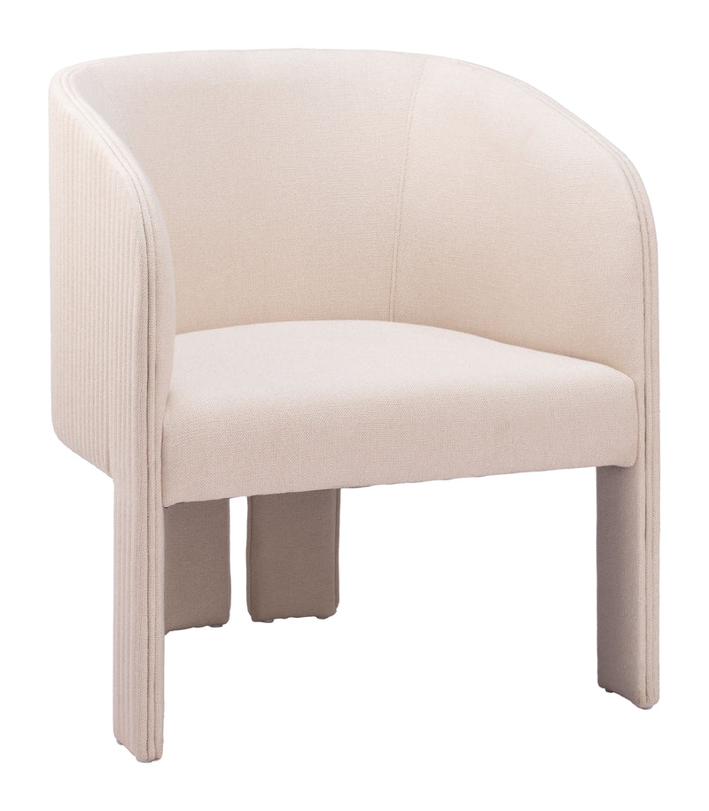 Hull Accent Chair Beige