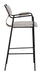 Couva Barstool (Set of 2) Gray Tweed