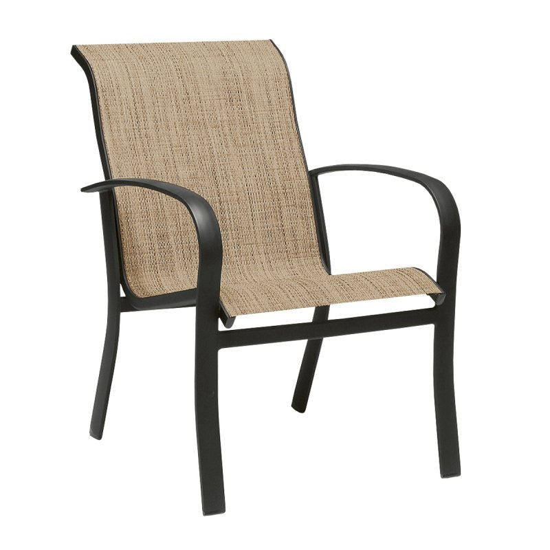 Fremont Sling Dining Arm Chair - Stackable Sling
