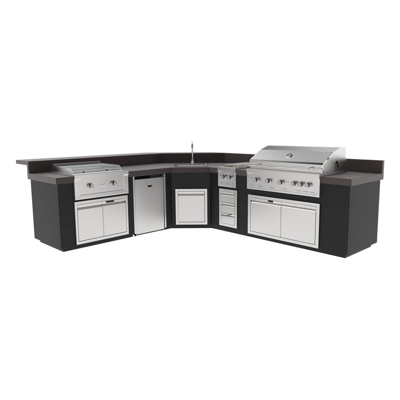144" Maestro - L - Complete BBQ Island